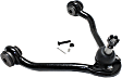 4-Piece Kit Front, Driver and Passenger Side, Upper Control Arm Kit, Includes (2) Control Arm and (2) Tie Rod End
