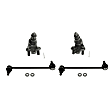 4-Piece Kit Front Suspension Kit, Includes (2) Ball Joint and (2) Sway Bar Link