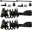 2005 Buick LeSabre - 8-Piece Kit Front, Driver and Passenger Side Suspension Kit,  Includes (2) Ball Joint, (2) Loaded Strut, and (4) Tie Rod End