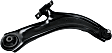4-Piece Kit Front, Driver and Passenger Side, Lower Control Arm Kit, Includes (2) Control Arm and (2) Tie Rod End