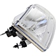 4-Piece Kit Driver and Passenger Side Halogen Headlight, With bulb(s), 2001-2004 Style, OE Replacement, Includes (2) Bumper Trim and (2) Headlight
