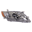 6-Piece Kit Driver and Passenger Side Halogen Headlight, Without bulb(s), Includes (1) Bumper Grille, (2) Fog Light Cover, (1) Grille and (2) Headlight