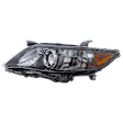 6-Piece Kit Driver and Passenger Side Halogen Headlight, USA Built Vehicle, Includes (1) Bumper Grille, (2) Fog Light Cover, (1) Grille Assembly, and (2) Headlight