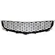 2013 Chevrolet Equinox - 6-Piece Kit Driver and Passenger Side Halogen Headlight, With bulb(s), OE Replacement, Sport Utility,  Includes (1) Bumper Grille, (2) Fog Light Cover, (1) Grille and (2) Headlight