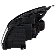 2013 Chevrolet Equinox - 6-Piece Kit Driver and Passenger Side Halogen Headlight, With bulb(s), OE Replacement, Sport Utility,  Includes (1) Bumper Grille, (2) Fog Light Cover, (1) Grille and (2) Headlight