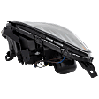 2013 Chevrolet Equinox - 6-Piece Kit Driver and Passenger Side Halogen Headlight, With bulb(s), OE Replacement, Sport Utility,  Includes (1) Bumper Grille, (2) Fog Light Cover, (1) Grille and (2) Headlight