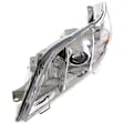 6-Piece Kit Driver and Passenger Side Halogen Headlight, Without bulb(s), Includes (1) Bumper Grille, (2) Fog Light Cover, (1) Grille Assembly, and (2) Headlight