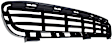 6-Piece Kit Driver and Passenger Side Halogen Headlight, USA Built Vehicle, Includes (1) Bumper Grille, (2) Fog Light Cover, (1) Grille Assembly, and (2) Headlight