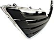 6-Piece Kit Driver and Passenger Side Halogen Headlight, USA Built Vehicle, Includes (1) Bumper Grille, (2) Fog Light Cover, (1) Grille Assembly, and (2) Headlight