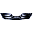 2011-2016 Toyota Camry - 6-Piece Kit Driver and Passenger Side Halogen Headlight, USA Built Vehicle, Includes (1) Bumper Grille, (2) Fog Light Cover, (1) Grille Assembly, and (2) Headlight