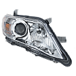 2011-2016 Toyota Camry - 6-Piece Kit Driver and Passenger Side Halogen Headlight, USA Built Vehicle, Includes (1) Bumper Grille, (2) Fog Light Cover, (1) Grille Assembly, and (2) Headlight