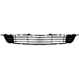 6-Piece Kit Driver and Passenger Side Halogen Headlight, Includes (1) Bumper Grille, (2) Fog Light Cover, (1) Grille Assembly, and (2) Headlight