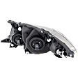 6-Piece Kit Driver and Passenger Side Halogen Headlight, Includes (1) Bumper Grille, (2) Fog Light Cover, (1) Grille Assembly, and (2) Headlight