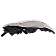 6-Piece Kit Driver and Passenger Side Halogen Headlight, Includes (1) Bumper Grille, (2) Fog Light Cover, (1) Grille Assembly, and (2) Headlight
