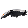 6-Piece Kit Driver and Passenger Side Halogen Headlight, Includes (1) Bumper Grille, (2) Fog Light Cover, (1) Grille Assembly, and (2) Headlight