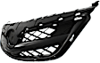 6-Piece Kit Driver and Passenger Side Halogen Headlight, North America Built, Includes (1) Bumper Grille, (2) Fog Light Cover, (1) Grille Assembly, and (2) Headlight, CAPA Certified