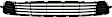 6-Piece Kit Driver and Passenger Side Halogen Headlight, North America Built, Includes (1) Bumper Grille, (2) Fog Light Cover, (1) Grille Assembly, and (2) Headlight, CAPA Certified