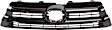 6-Piece Kit Driver and Passenger Side Halogen Headlight, For Models Without Around View Monitor, Includes (1) Bumper Grille, (2) Fog Light Cover, (1) Grille Assembly, and (2) Headlight