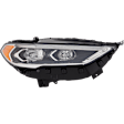 6-Piece Kit Driver and Passenger Side LED Headlight, Without Auto High Beam and Control Module, Includes (1) Bumper Grille, (2) Fog Light Cover, (1) Grille and (2) Headlight