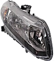 6-Piece Kit Driver and Passenger Side Halogen Headlight, Includes (1) Bumper Grille, (2) Fog Light Cover, (1) Grille and (2) Headlight