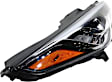 2015-2017 Hyundai Sonata - 6-Piece Kit Driver and Passenger Side Halogen Headlight, Includes (1) Bumper Grille, (2) Fog Light Cover, (1) Grille and (2) Headlight