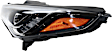 2015-2017 Hyundai Sonata - 6-Piece Kit Driver and Passenger Side Halogen Headlight, Includes (1) Bumper Grille, (2) Fog Light Cover, (1) Grille and (2) Headlight