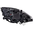 2017 Nissan Sentra - 6-Piece Kit Driver and Passenger Side LED Headlight, With bulb(s), OE Replacement,  Includes (1) Bumper Grille, (2) Fog Light Cover, (1) Grille Assembly, and (2) Headlight