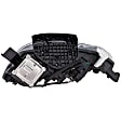 2017 Nissan Sentra - 6-Piece Kit Driver and Passenger Side LED Headlight, With bulb(s), OE Replacement,  Includes (1) Bumper Grille, (2) Fog Light Cover, (1) Grille Assembly, and (2) Headlight