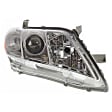 6-Piece Kit Driver and Passenger Side Halogen Headlight, Without bulb(s), Includes (1) Bumper Grille, (2) Fog Light Cover, (1) Grille Assembly, and (2) Headlight