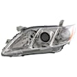 6-Piece Kit Driver and Passenger Side Halogen Headlight, Without bulb(s), Includes (1) Bumper Grille, (2) Fog Light Cover, (1) Grille Assembly, and (2) Headlight