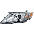 6-Piece Kit Driver and Passenger Side Halogen Headlight, USA Built Vehicle, Includes (1) Bumper Grille, (2) Fog Light Cover, (1) Grille Assembly, and (2) Headlight
