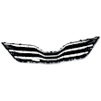 6-Piece Kit Driver and Passenger Side Halogen Headlight, USA Built Vehicle, Includes (1) Bumper Grille, (2) Fog Light Cover, (1) Grille Assembly, and (2) Headlight