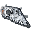 6-Piece Kit Driver and Passenger Side Halogen Headlight, USA Built Vehicle, Includes (1) Bumper Grille, (2) Fog Light Cover, (1) Grille Assembly, and (2) Headlight