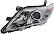 6-Piece Kit Driver and Passenger Side Halogen Headlight, Without bulb(s), Japan Built Vehicle, Includes (1) Bumper Grille, (2) Fog Light Cover, (1) Grille Assembly, and (2) Headlight