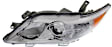 6-Piece Kit Driver and Passenger Side Halogen Headlight, Without bulb(s), Japan Built Vehicle, Includes (1) Bumper Grille, (2) Fog Light Cover, (1) Grille Assembly, and (2) Headlight