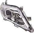 6-Piece Kit Driver and Passenger Side Halogen Headlight, Without bulb(s), Japan Built Vehicle, Includes (1) Bumper Grille, (2) Fog Light Cover, (1) Grille Assembly, and (2) Headlight