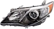 6-Piece Kit Driver and Passenger Side HID/Xenon Headlight, LE/XLE Models, Without bulb(s), Includes (1) Bumper Grille, (2) Fog Light Cover, (1) Grille Assembly, and (2) Headlight