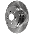 Rear Brake Disc and Pad Kit, Plain Surface