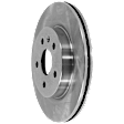 Rear Brake Disc and Pad Kit, Plain Surface