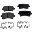 Rear Brake Disc and Pad Kit, Plain Surface