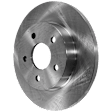 Rear Brake Disc and Pad Kit, Plain Surface