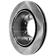 Rear Brake Disc and Pad Kit, Plain Surface