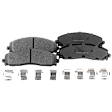 Rear Brake Disc and Pad Kit, Cross-drilled and Slotted