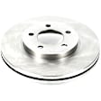 KIT-092921-1972 4-Wheel Set Brake Disc and Pad Kit, Plain Surface, 5 Lugs Ceramic Includes (4) Disc and (2) Pad Set