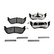 KIT-092921-1982 4-Wheel Set Front and Rear Brake Disc and Pad Kit, Plain Surface 5 Lugs - Front; 5 Lugs - Rear Ceramic, Includes (4) Disc and (2) Pad Set