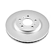 KIT-092921-2390 4-Wheel Set Brake Disc and Pad Kit, Plain Surface 5 Lugs - Front; 5 Lugs - Rear Ceramic Pro-Line Series, Includes (4) Disc and (2) Pad Set