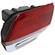 4-Piece Kit Driver and Passenger Side, Inner Halogen Tail Light, With bulb(s), Includes (2) Bumper Cover and (2) Tail Light
