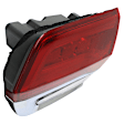 4-Piece Kit Driver and Passenger Side, Inner Halogen Tail Light, With bulb(s), Includes (2) Bumper Cover and (2) Tail Light
