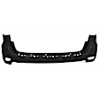 4-Piece Kit Rear, Upper and Lower Upper - Primed, Lower - Textured Bumper Cover, Includes (2) Bumper Cover and (2) Tail Light