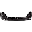 4-Piece Kit Rear, Upper and Lower Upper - Primed, Lower - Textured Bumper Cover, Includes (2) Bumper Cover and (2) Tail Light